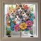 Diamond Painting Kit for Adult,Special Shaped Rhinestone,DIY Acrylic Diamond Art Painting Window Pendants Home Garden Wall Hanging Kits Hanging Ornament,Double Sided (Cat)